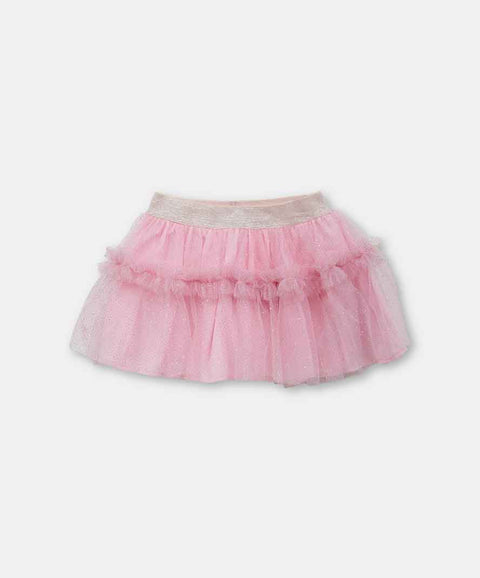 Falda Para Bebé Niña En Tull Color Rosado Claro