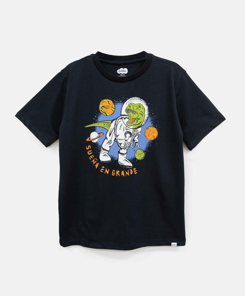 Pijama Que Alumbra Para Niño Color Negro