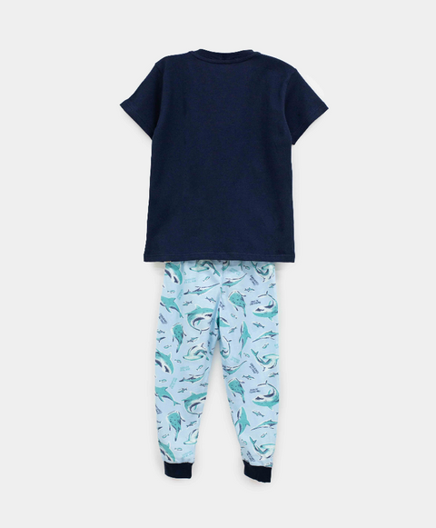 Pijama Que Alumbra Para Niño Bebé Color Azul
