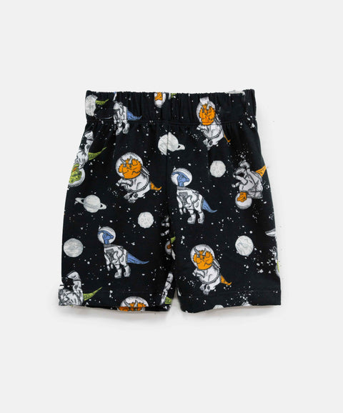 Pijama Que Alumbra Para Bebé Niño En Tela Suave Color Negro