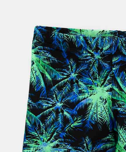 Pantaloneta de Baño Para Niño En Licra Color Negro