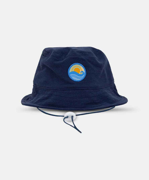 Gorro Playero Para Recién Nacido Color Azul Oscuro
