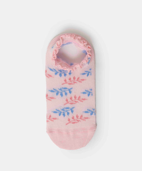 Medias Tobilleras X 2 Para Niña En Algodón Color Rosado