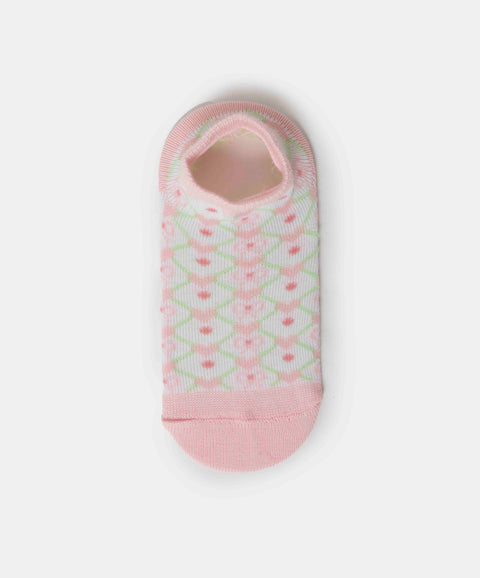 Medias Tobilleras X 2 Para Bebé Niña En Algodón Color Rosado
