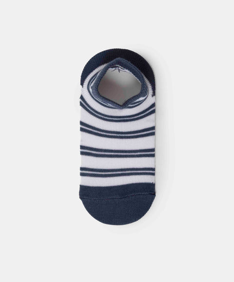 Medias Tobilleras X 2 Para Bebé Niño En Algodón Color Azul