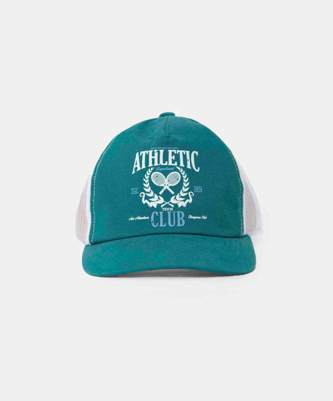 Gorra Para Niño En Tela Color Verde Esmeralda