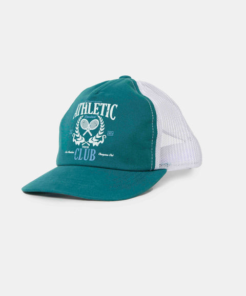 Gorra Para Niño En Tela Color Verde Esmeralda