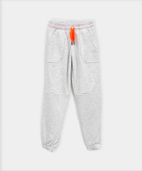 Jogger Deportivo Para Niño En Burda Color Gris