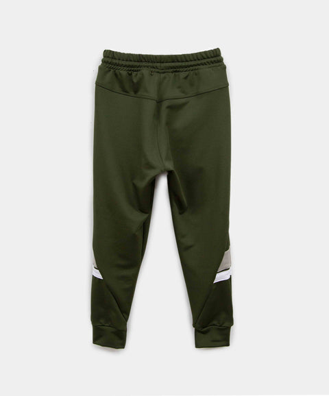 Jogger Deportivo Para Niño  En Burda Color Verde Militar