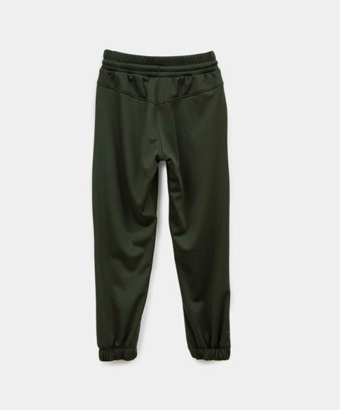 Jogger Deportivo Perchado Para Niño Color Verde Militar