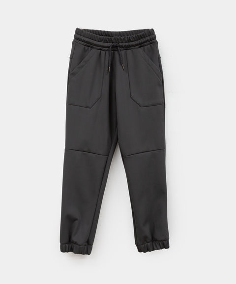 Jogger Deportivo Perchado Para Niño Color Gris Oscuro