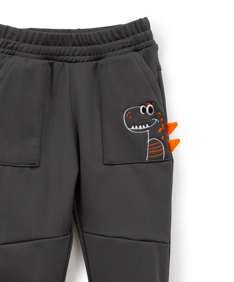 Jogger Deportivo Para Bebé Niño En Burda Gris Oscuro