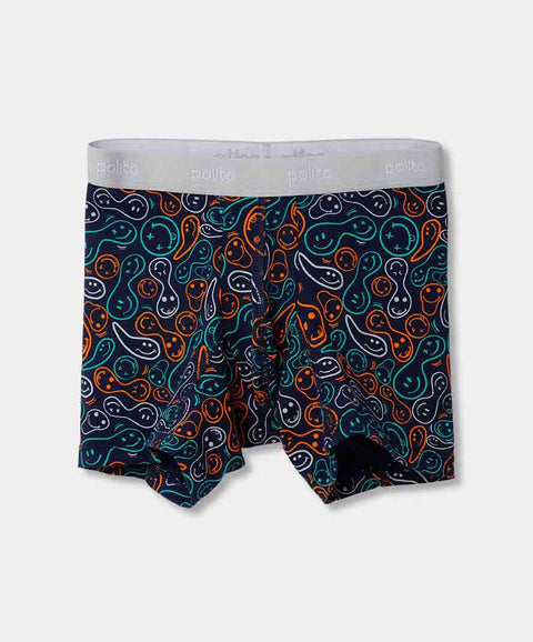 Paquete De Bóxer X 3 Para Niño En Algodón Color Gris Y Azul