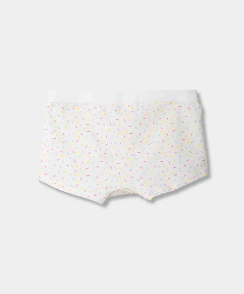 Paquete De Panties X3 Para Niña En Algodón Color Azul Lila Y Marfil