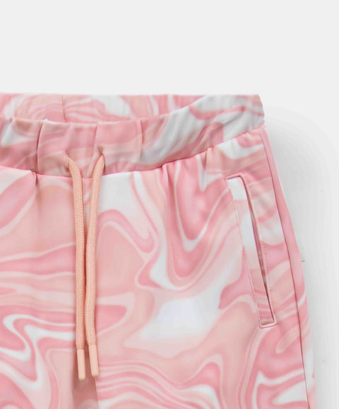 Pantalón Deportivo Para Niña En Burda Color Rosado Claro