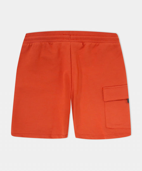 Bermuda Deportiva Para Niño En Burda Color Terracota