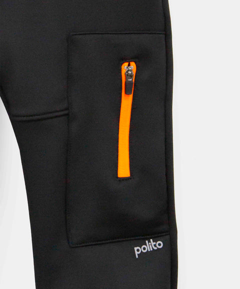 Pantalón Deportivo Para Bebé Niño En Burda Negro