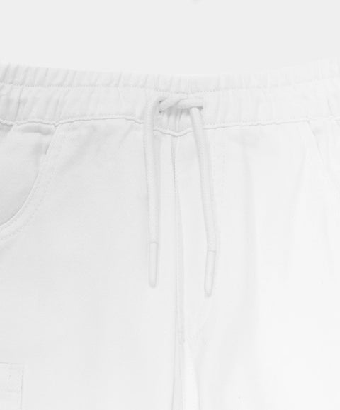 Bermuda Cargo Para Niño Color Marfil