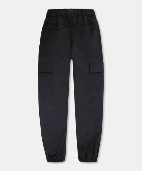 Pantalón Cargo Para Niño En Drill Color Negro