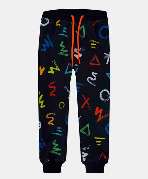 Pantalón Deportivo Para Bebé Niño En Burda Color Azul