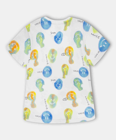 Conjunto De Camiseta Y Pantalón Para Bebé Niño Color Marfil