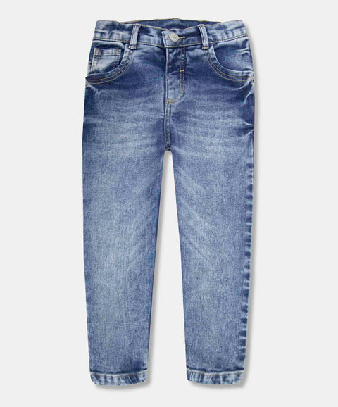 Jean Slim Para Bebé Niño En Denim Tono Medio Claro