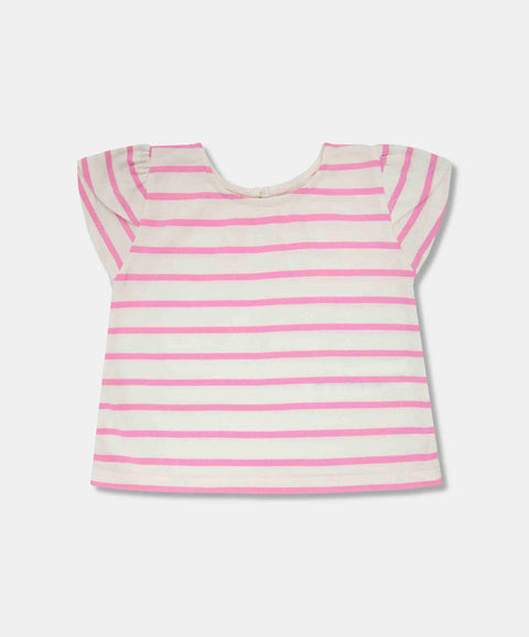 Conjunto De Camiseta Y Short Para Recién Nacida Color Rosado