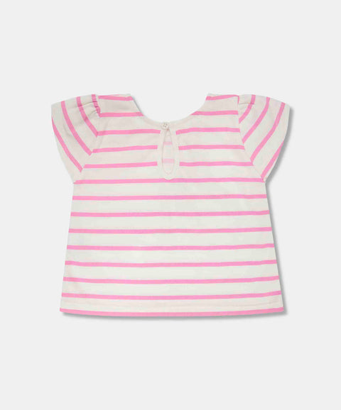 Conjunto De Camiseta Y Short Para Recién Nacida Color Rosado