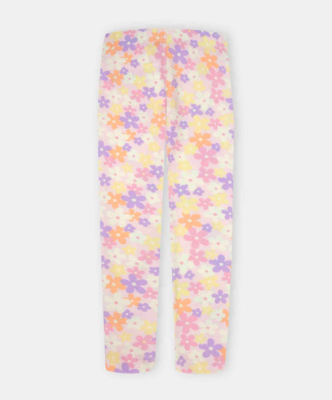 Leggings estampado Para Bebé Niña En Licra Color Rosado Estampado