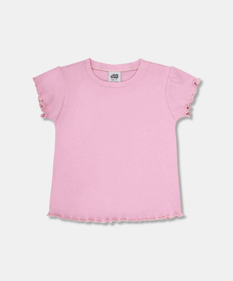 Conjunto Camiseta Y Falda Para Bebé Niña Color Rosado