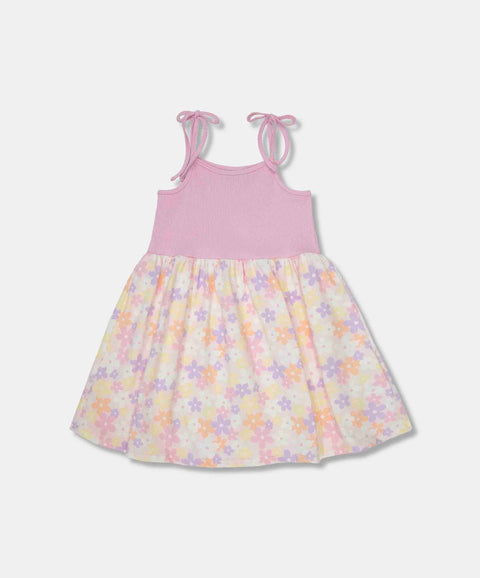 Vestido Tiras Para Bebe Niña Color Rosado