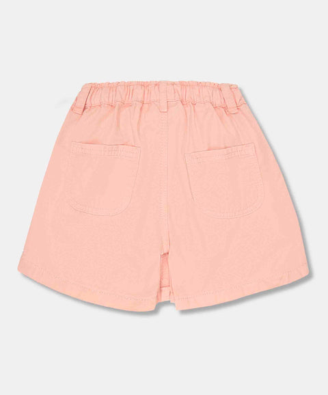 Falda Short Para Bebé Niña En Twill Color Rosado Claro