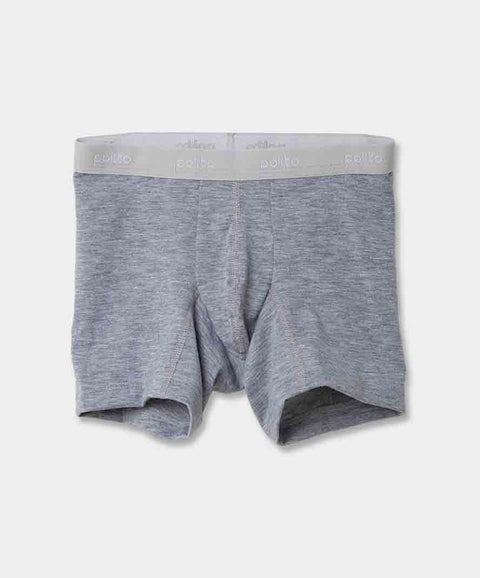 Paquete De Bóxer X 3 Para Niño En Algodón Color Negro Blanco Y Gris