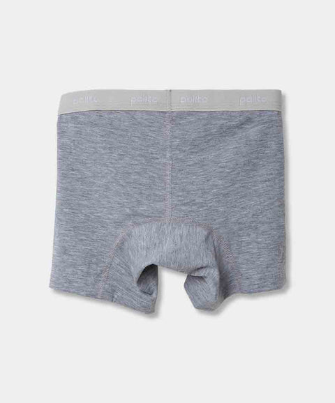 Paquete De Bóxer X 3 Para Niño En Algodón Color Negro Blanco Y Gris