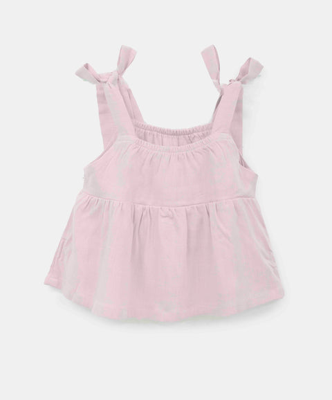 Blusa Manga Sisa Para Bebe Niña Color Lila Y Rosado