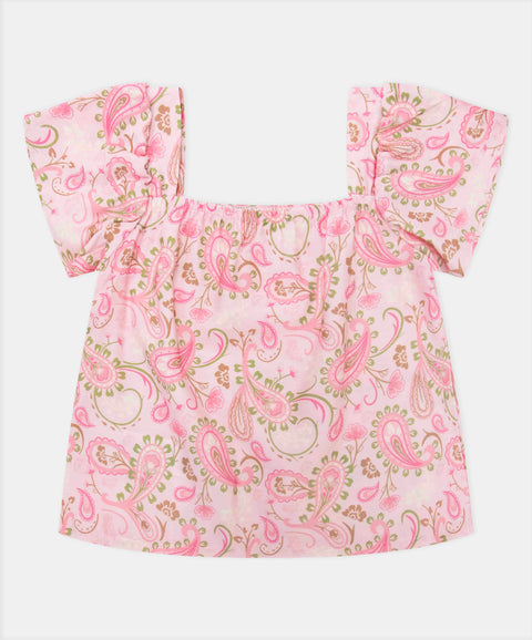 Conjunto Blusa Y Short Para Bebé Niña Color Rosa Palido