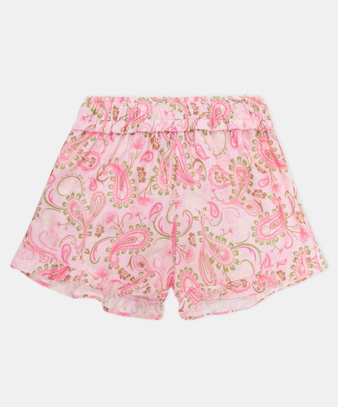 Conjunto Blusa Y Short Para Bebé Niña Color Rosa Palido