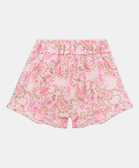 Conjunto Blusa Y Short Para Bebé Niña Color Rosa Palido