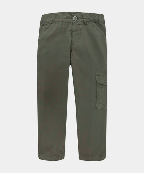 Pantalón Para Bebé Niño Color Gris Verde