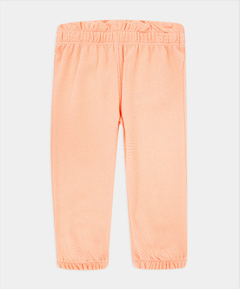 Conjunto De Camiseta Y Pantalón Para Recién Nacida Color Salmón Claro