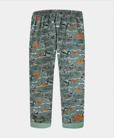 Pijama Camiseta Manga Corta Y Pantalón Para Niño Color Verde