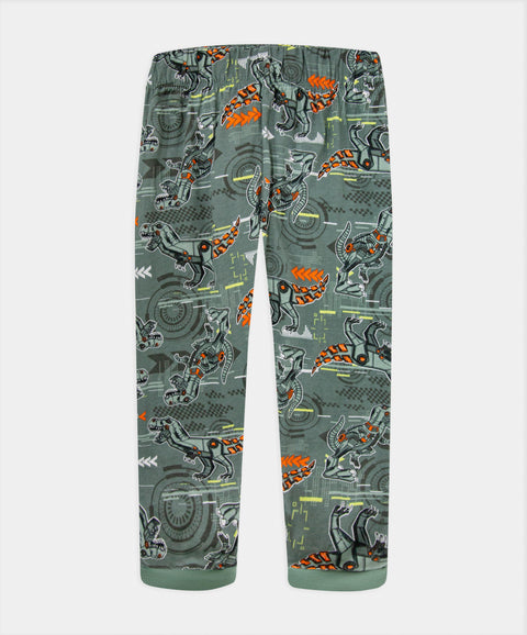 Pijama Camiseta Manga Corta Y Pantalón Para Bebé  Niño Color Verde