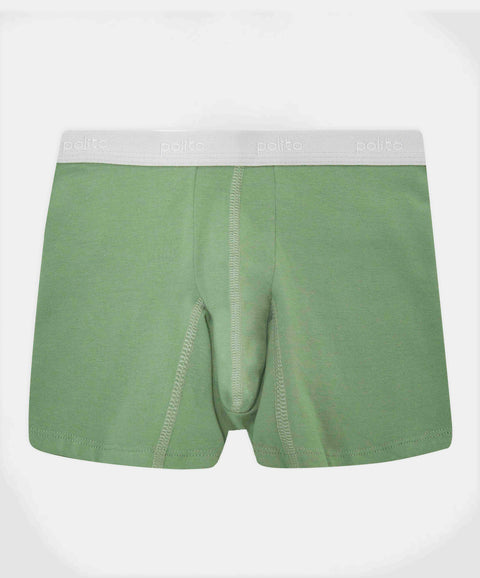 Paquete De Bóxer X 3 Para Niño En Algodón Color Verde Y Azul
