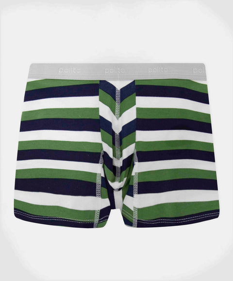 Paquete De Bóxer X 3 Para Niño En Algodón Color Verde Y Azul