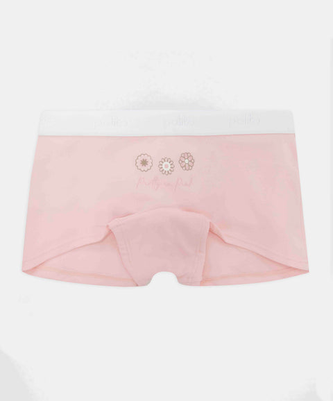 Paquete De Panties X3 Para Niña En Algodón Color Rosado Y Marfil