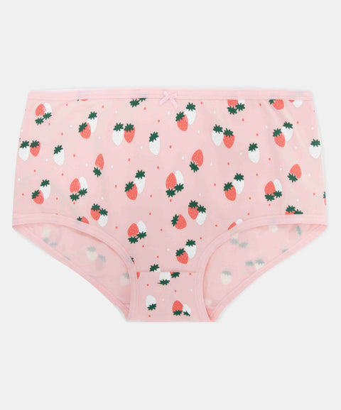 Paquete De Top Y Panties Para Niña En Algodón Color Rosado