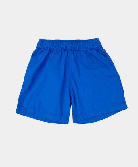 Conjunto Camiseta Y Bermuda Para Recién Nacido Color Azul Eléctrico