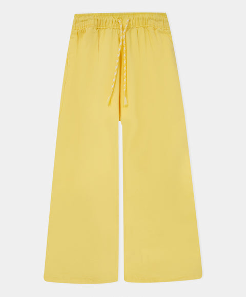 Conjunto Blusa Y Pantalón Para Bebé Niña Color Marfil Y Amarillo