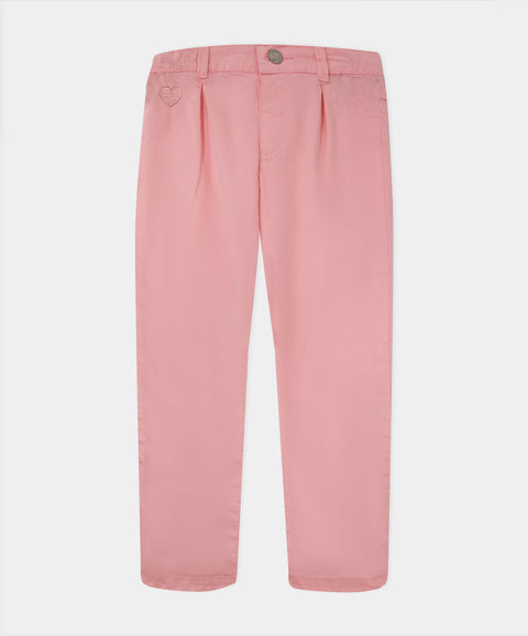 Pantalón Baggy Para Bebé Niña Color Salmón Claro