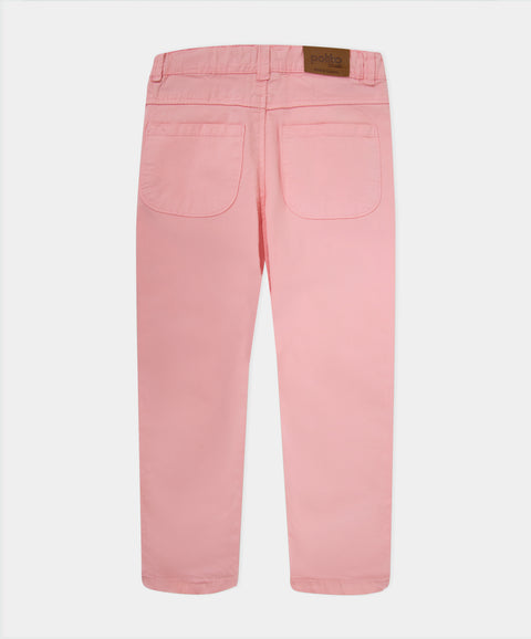 Pantalón Baggy Para Bebé Niña Color Salmón Claro